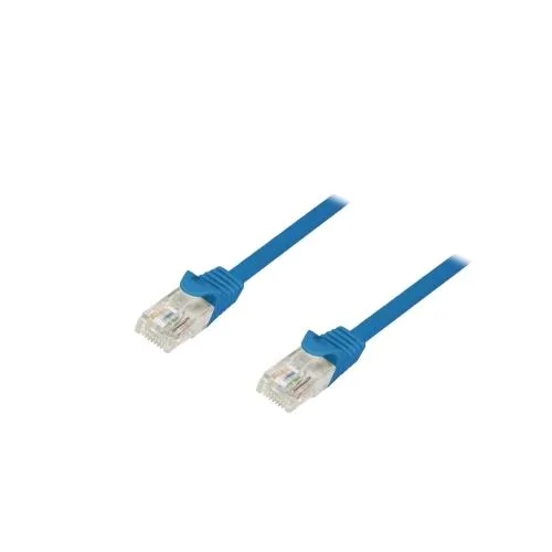 Mediacom Cavo di Rete UTP Cat 5E Non Schermato 1 m Blu