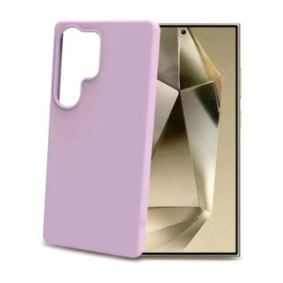Celly Galaxy S25 Ultra 5G Custodia in Tpu Finitura Soft Touchpink