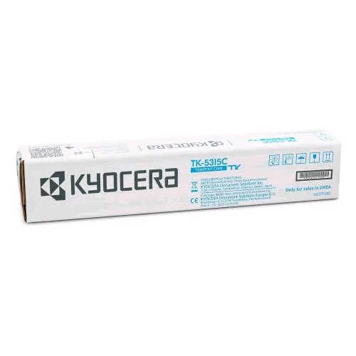 Kyocera TK-5315C Toner Ciano per Taskalfa 408CI, 508CI 18.000 Pagine