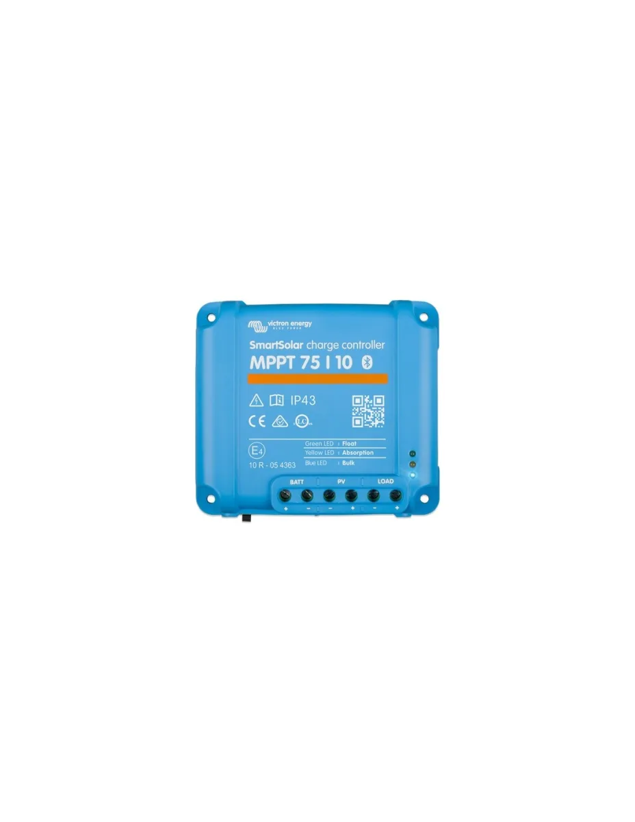 Regolatore di carica MPPT SmartSolar 75/10 75Voc 10A Victron Energy - SCC075010060R