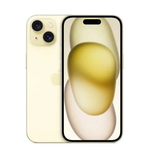 Apple iPHONE 15 128GB Yellow Ricondizionato Grado A con Caricabatterie e Cavo 1 Anno di Garanzia