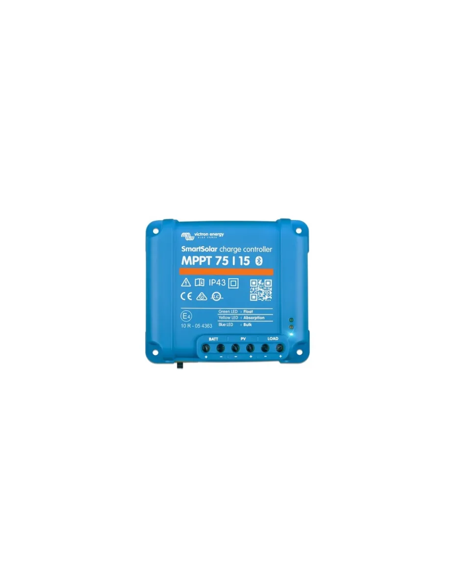 Regolatore di carica MPPT SmartSolar 75/15 75Voc 15A Victron Energy - SCC075015060R