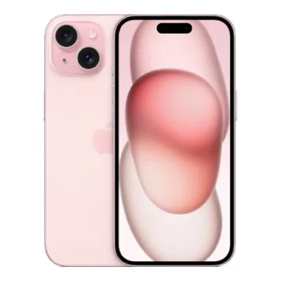 Apple iPHONE 15 256GB Pink Ricondizionato Grado A con Caricabatterie e Cavo 1 Anno di Garanzia
