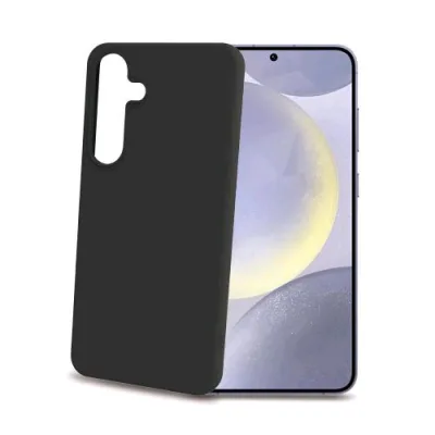 Celly Galaxy S25+ 5G Custodia in Tpu Finitura Soft Touch Nero
