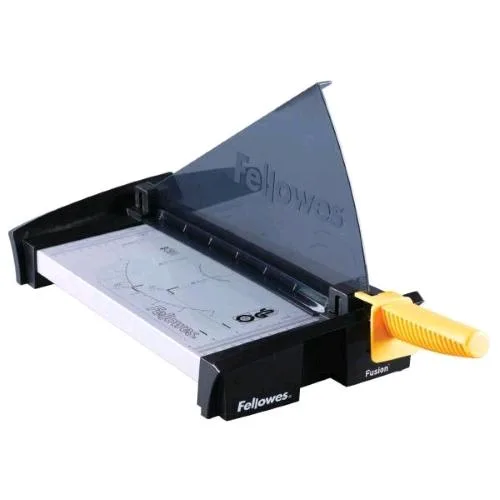 Fellowes Fusion Taglierina a Leva A3 Piano in Acciaio Capacita' 10 Fogli Lunghezza Taglio 455 mm