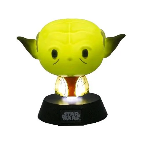 Paladone PP6380SW Lampada LED da Tavolo Yoda Icon Light BDP Multicolore