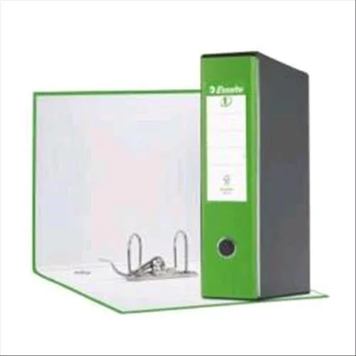 Esselte Eurofile G55 Registratrore Formato Protocollo 230X330X80 mm Col. Verde Vivida Conf 6 Pz.
