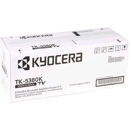 Kyocera TK-5380K Toner Nero per Ecosys PA4000CX / Ecosys MA4000CIX_CIFX 13.000 Pagine
