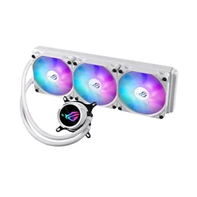 ASUS Rog Strix LC III 360 ARGB White Edition Dissipatore a Liquido Triple Fan Bianco
