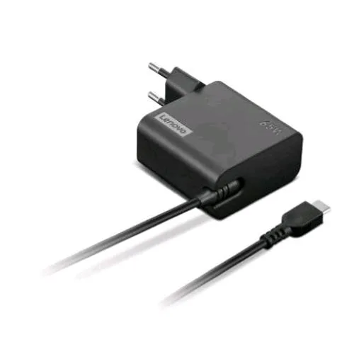 Lenovo Wall Adapter Alimentatore USB-C 65 W PD 3.0 Cavo 1.7 m Nero
