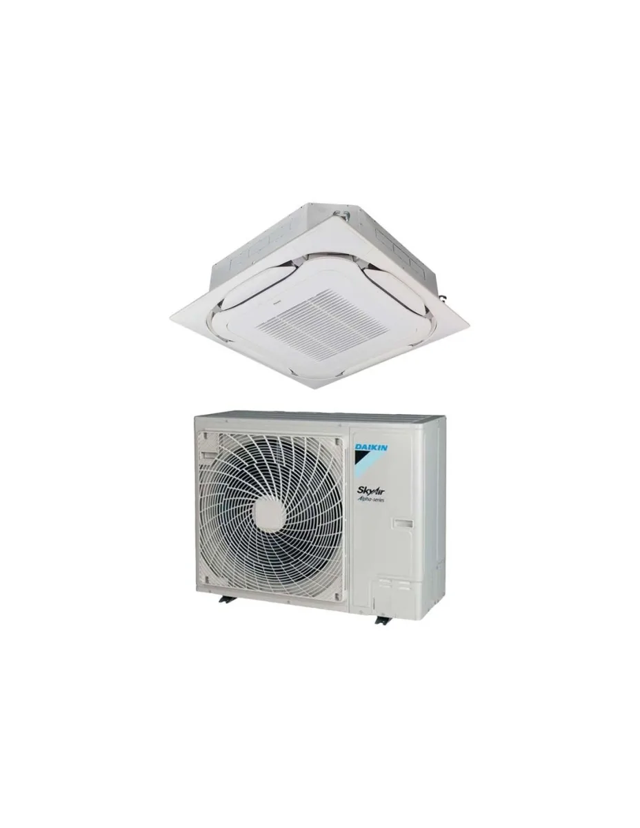 Condizionatore trifase cassetta a 4 vie Daikin Round Flow monosplit 48000 BTU inverter