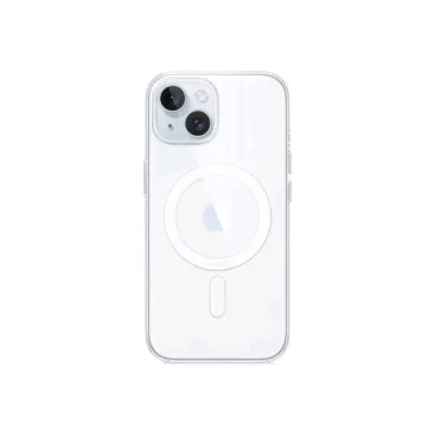 Apple iPHONE 15 Custodia Magsafe in Policarbonato Trasparente