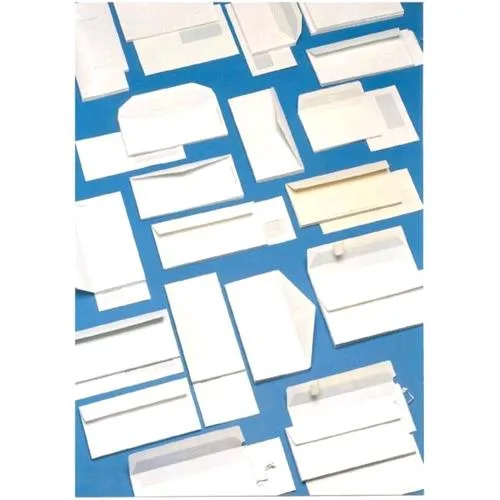 Blasetti Buste di Carta con Finestra Gommata 160X230 mm 80 g Col. Bianco Conf 500 Pz.