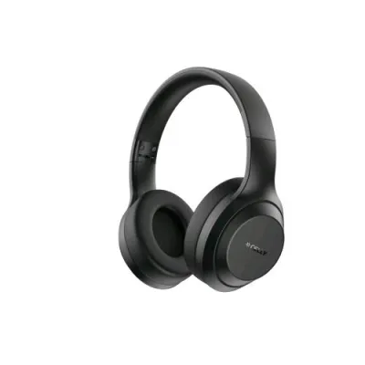 Celly Wavebeat Cuffie Wireless con Microfono Tasti Direttamente Sulla Cuffia Controllo Chiamate e Volume/Musica Ricarica USB-C Nero
