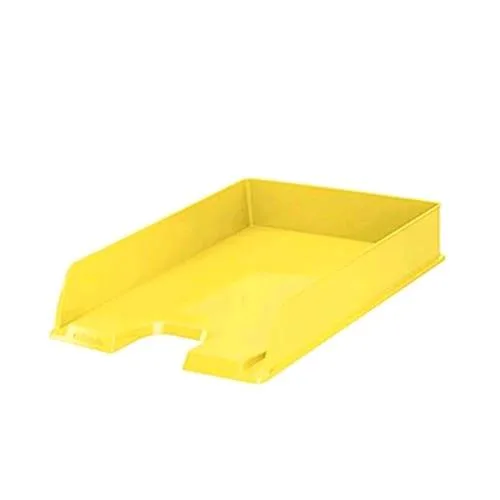 Esselte Europost Vaschetta Portacorrispondenza in PS Riciclabile MM 61X350X244 A4 Colore Giallo
