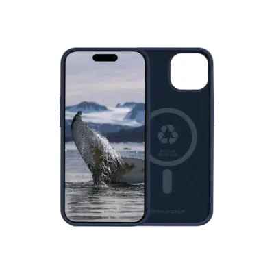 DBRAMANTE 1928 Monaco Apple iPHONE 15 Cover Magsave Pacific Blu