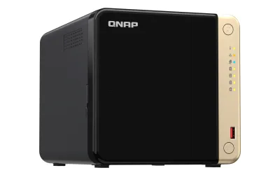 QNAP TS-464-8G NAS 4 Bay Intel Celeron N5095 2.9GHz RAM 8GB SATA III Dischi Supportati HDD-SSD 2.5" 3.5" M.2 Raid 0, 1, 5, 6, 10, Jbod - 2.5 Gigabit Ethernet USB