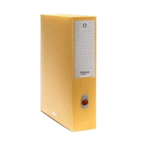 Fellowes Holos Cartelle Progetto in Polipropilene Riciclato 255X355X100 mm Giallo