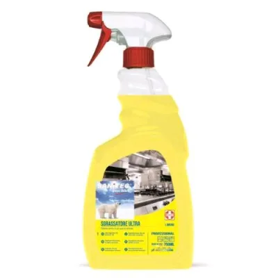 Sanitec Sgrassatore Ultra Universale Limone Flacone da 750ml Conf 6 Pz.
