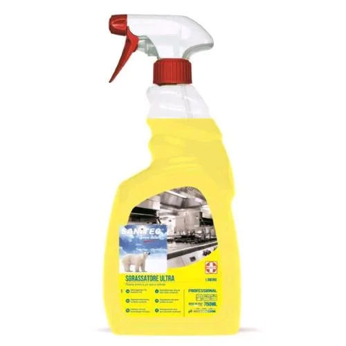Sanitec Sgrassatore Ultra Universale Limone Flacone da 750ml Conf 6 Pz.