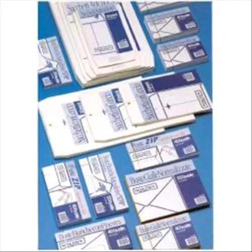 Blasetti Buste di Carta Senza Finestra con Strip 110X230 mm 90 g Col. Bianco Conf 25 Pz.