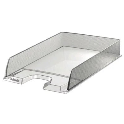 Esselte Europost Vaschetta Portacorrispondenza in PS Riciclabile MM 61X350X244 A4 Colore Trasparente