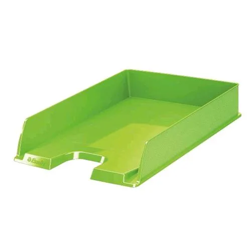 Esselte Europost Vaschetta Portacorrispondenza in PS Riciclabile MM 61X350X244 A4 Colore Verde
