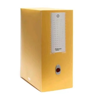 Fellowes Holos Cartelle Progetto in Polipropilene Riciclato 255X355X150 mm Giallo