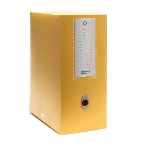 Fellowes Holos Cartelle Progetto in Polipropilene Riciclato 255X355X150 mm Giallo