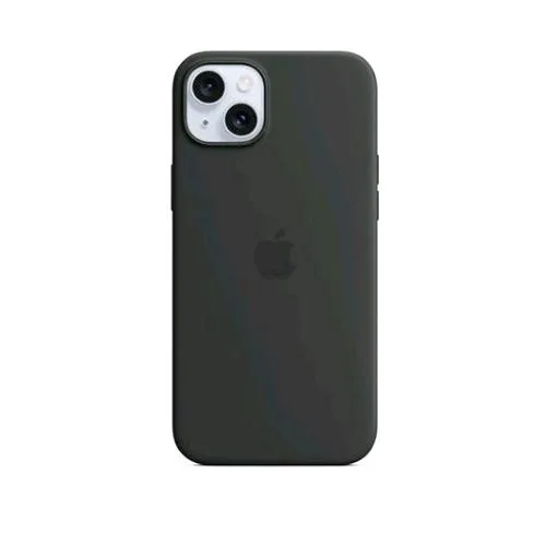 Apple iPHONE 15 Plus Custodia Magsafe in Silicone Black
