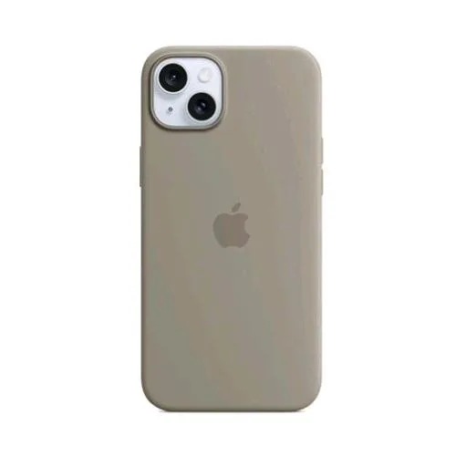 Apple iPHONE 15 Plus Custodia Magsafe in Silicone Clay