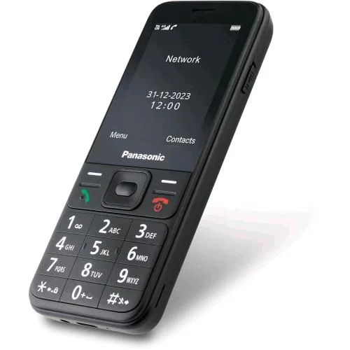 Panasonic KX-TF200 2.4" Dual Band Fotocamera Compatibile con Apparecchi Acustici Black