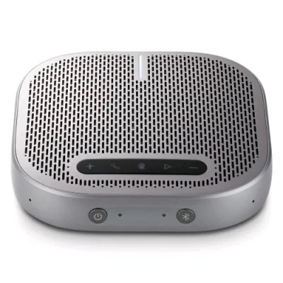 Viewsonic VB-Aud-201 Conference Vivavoce Universale Portatile Bluetooth per Conferenze a Batterie Ricaricabile 4 Microfoni Integrati