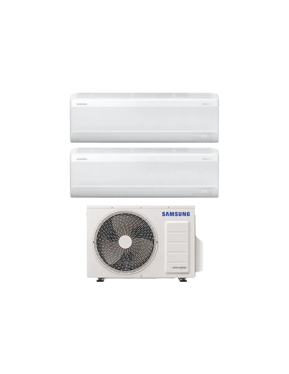 Condizionatore dualsplit Samsung WindFree Avant S2 12000 + 12000 BTU unità esterna 5kW R32 inverter Wi-Fi classe A+++/A++