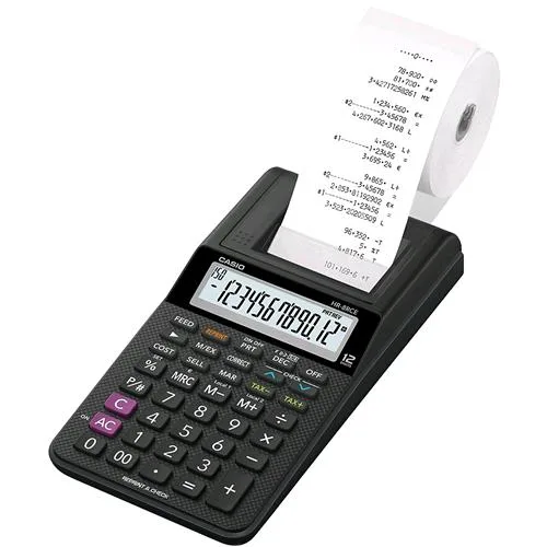 Casio HR-8RCE-BK-S-Ec Calcolatrice Scrivente