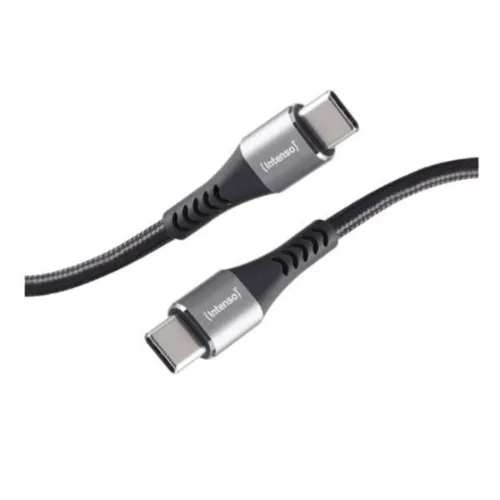 Intenso Cavo Intrecciato Dati Ricarica USB-C Maschio Maschio 240 W 5A Quick Charge 3.0 2 m Nero