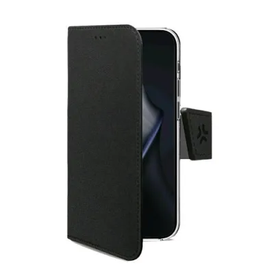 Celly Xiaomi 15T Custodia a Libro in Similpelle Funzione Stand Integrata Taschine Interne Portadocumenti Nero