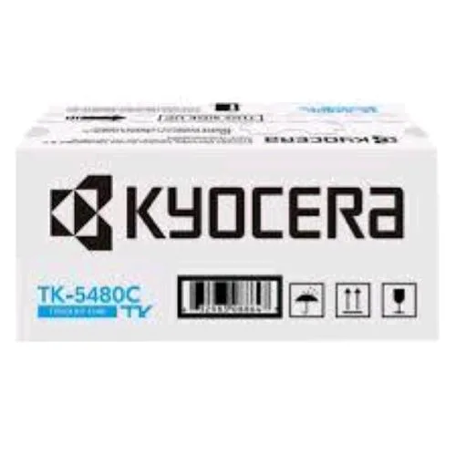 Kyocera TK-5480C Toner Ciano per Ecosys P6235CDN Ecosys M6635CIDN 1.250 Pagine