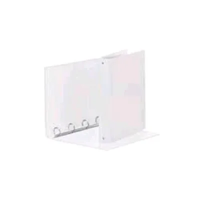 Esselte Meeting Raccoglitore 4 Anelli da 30 mm in Cartoncino Plastificato CM 22X30X4 A4 Bianco