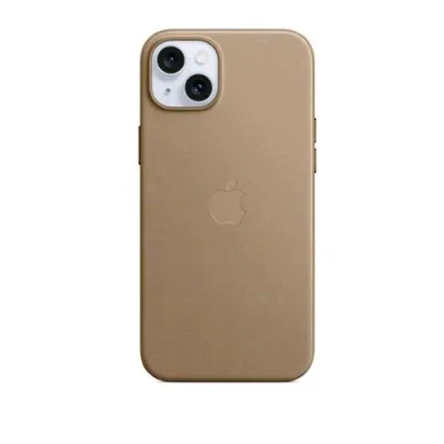 Apple iPHONE 15 Plus Custodia Magsafe in Silicone Taupe