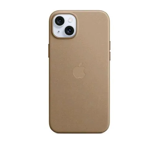 Apple iPHONE 15 Plus Custodia Magsafe in Silicone Taupe