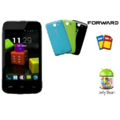 NGM Forward Shake Color Dual SIM 4" Quad Core 3 Cover Incluse Italia Black
