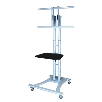 STAFFA PAVIMENTO PER TV 27-60 LOAD 50KG 600X400 REG ALTEZZA