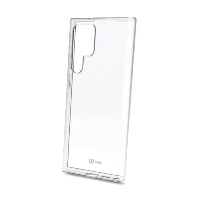 Celly GELSKIN1012 Samsung Galaxy S22 Ultra 5G Cover Morbida in Tpu Anti-Shock Trasparente