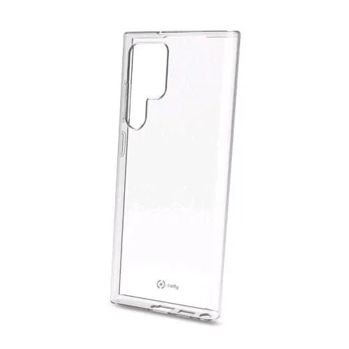 Celly GELSKIN1012 Samsung Galaxy S22 Ultra 5G Cover Morbida in Tpu Anti-Shock Trasparente