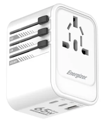 PRESA DA VIAGGIO INTERNAZ.PD65W 2 USB C 1 X USB A TRAVEL PLUG