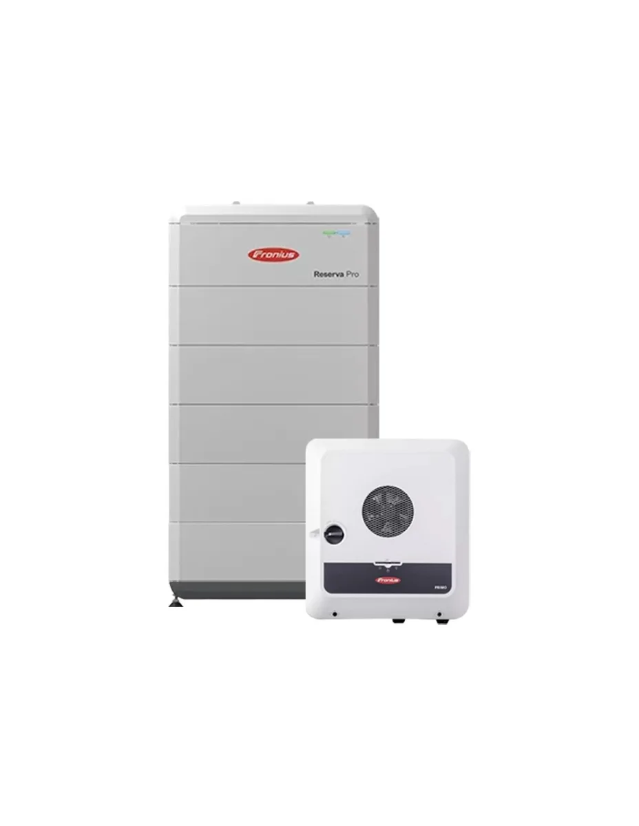 Sistema di accumulo trifase inverter 10kW Symo GEN24 batteria litio 20kWh Fronius Reserva Pro