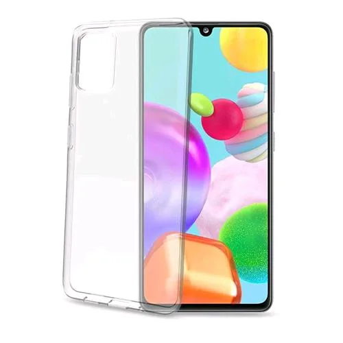 Celly GELSKIN906 Galaxy A41 Cover in Tpu Trasparente