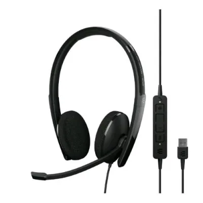EPOS-SENNHEISER Epos Sennheiser Adapt 160T USB II Cuffia Stereo Padiglione con Microfono USB Tipo a Black