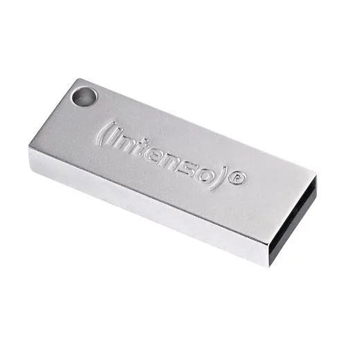 Intenso Chiavetta USB 128GB Premium Line USB a 3.2 Acciaio Inossidabile